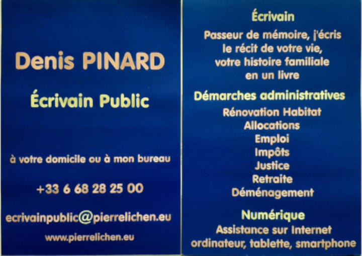 Flyer Denis Pinard